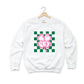 Lucky Clover Checkered | Youth Sweatshirt