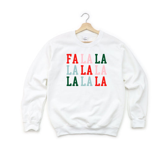Colorful Fa La La | Youth Sweatshirt