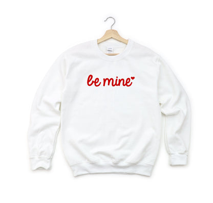 Be Mine Cursive Heart | Youth Sweatshirt