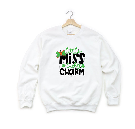 Little Miss Lucky Charm | Youth Sweatshirt