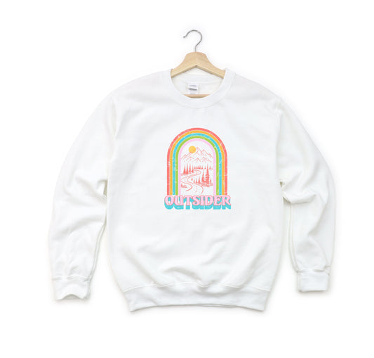 Outsider Rainbow | Youth Sweatshirt