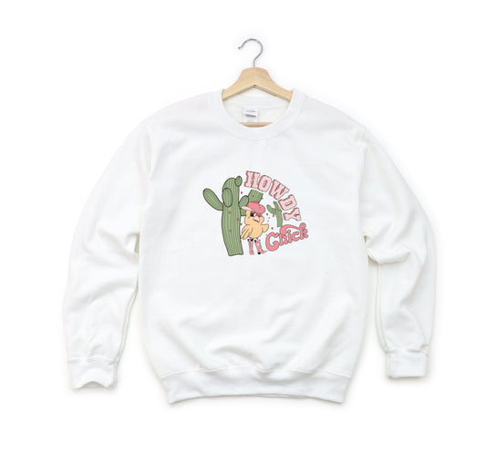 Howdy Chick | Youth Sweatshirt