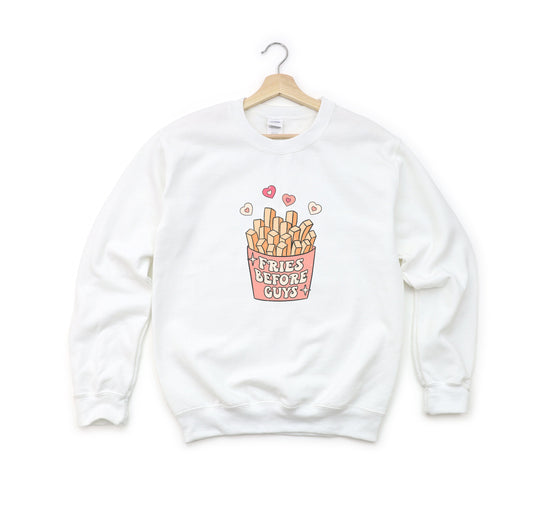 Fries Before Guys | Youth Sweatshirt