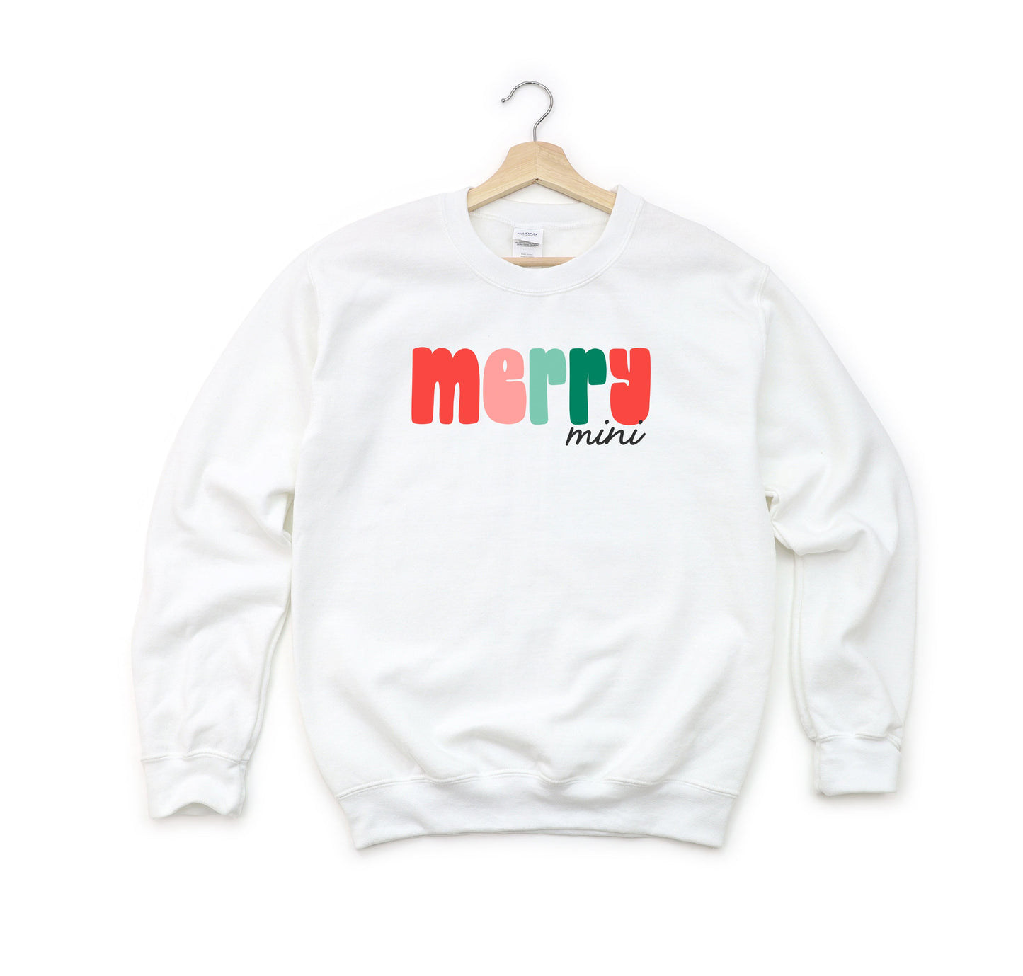 Merry Mini Bold Colorful | Youth Sweatshirt