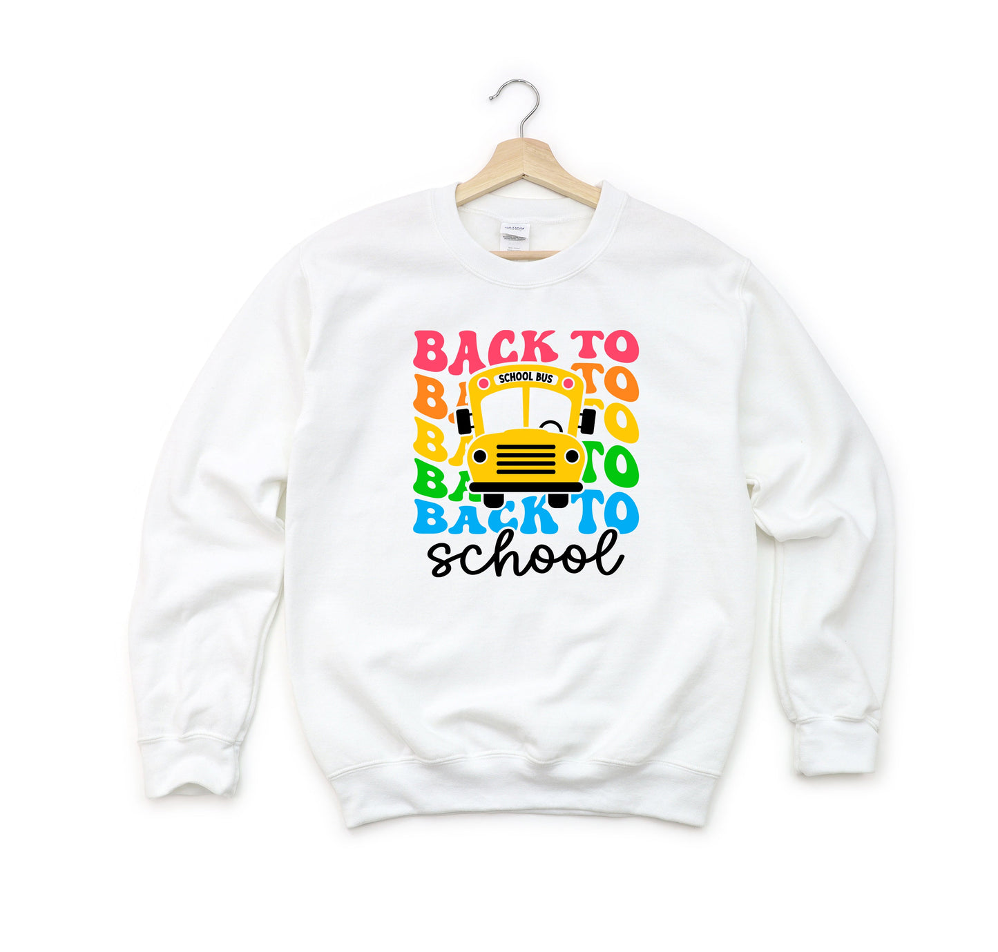 Back To School Bus | Youth Graphic Sweatshirt