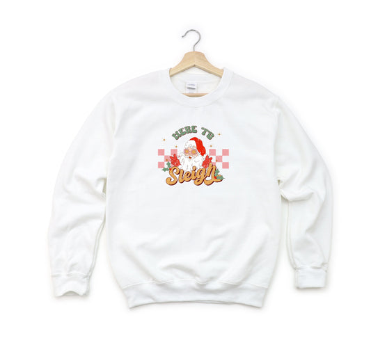 Here To Sleigh | Youth Sweatshirt