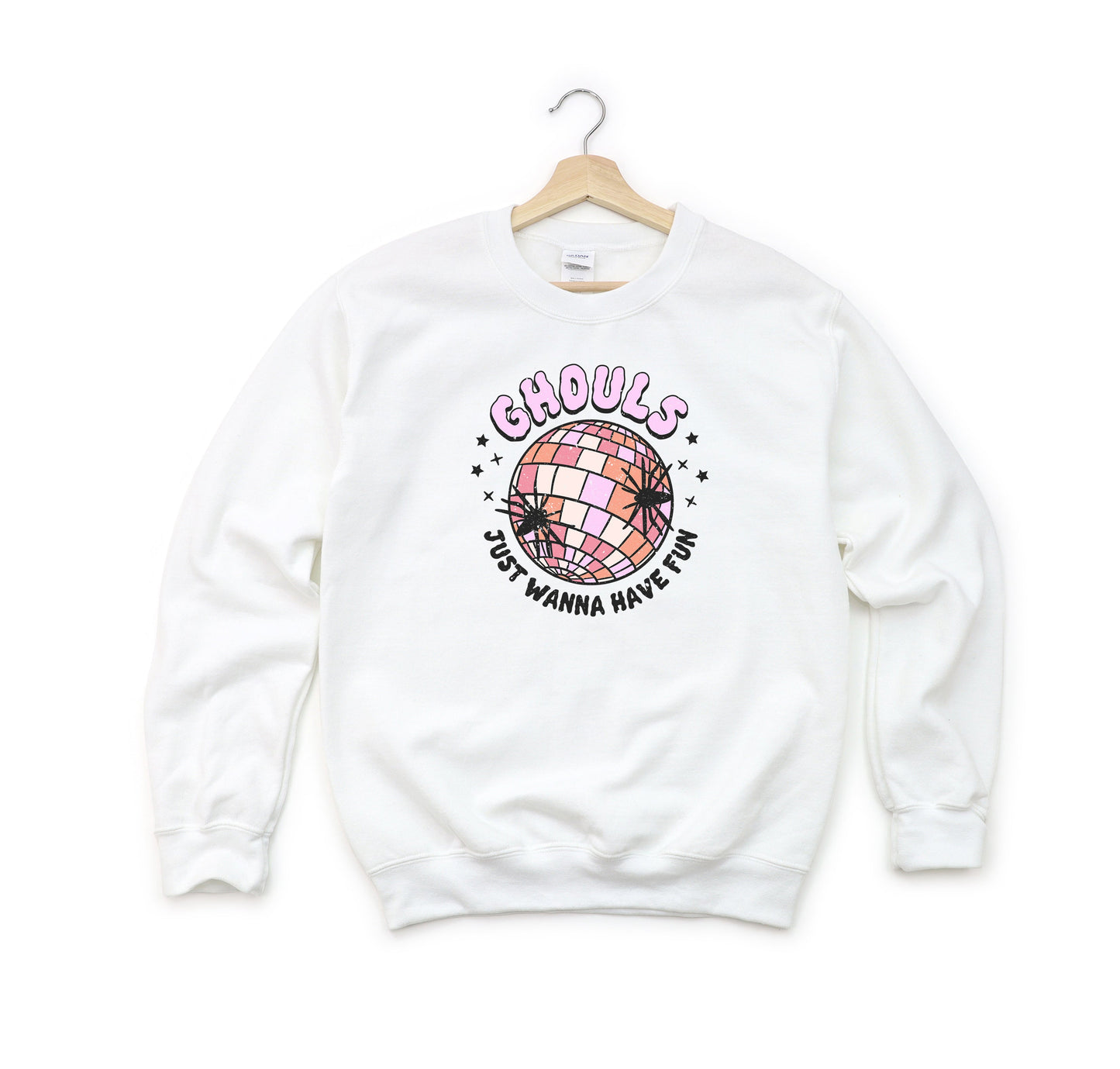 Ghouls Disco Ball | Youth Sweatshirt