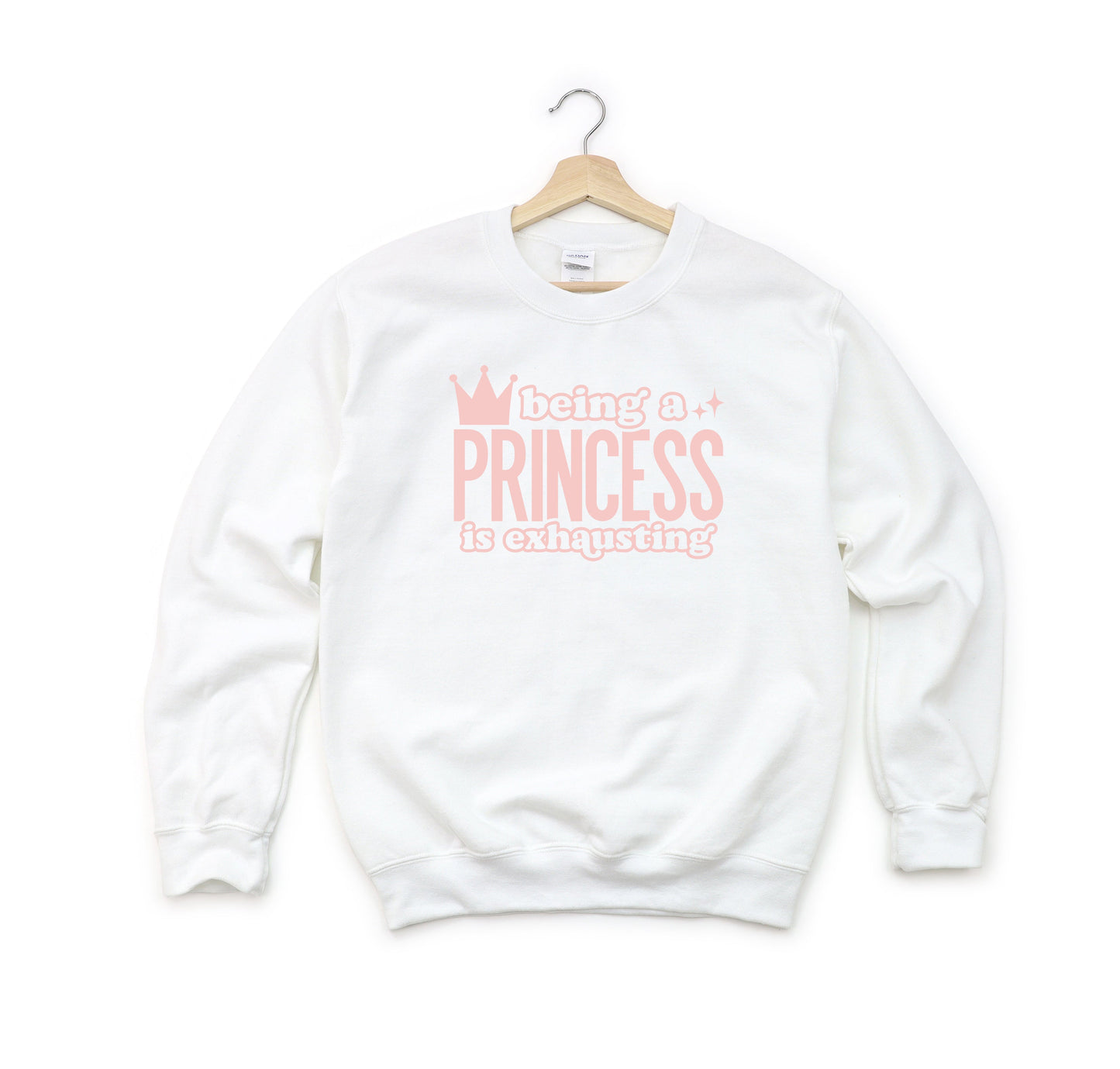 Being A Princess Is Exhausting | Youth Sweatshirt