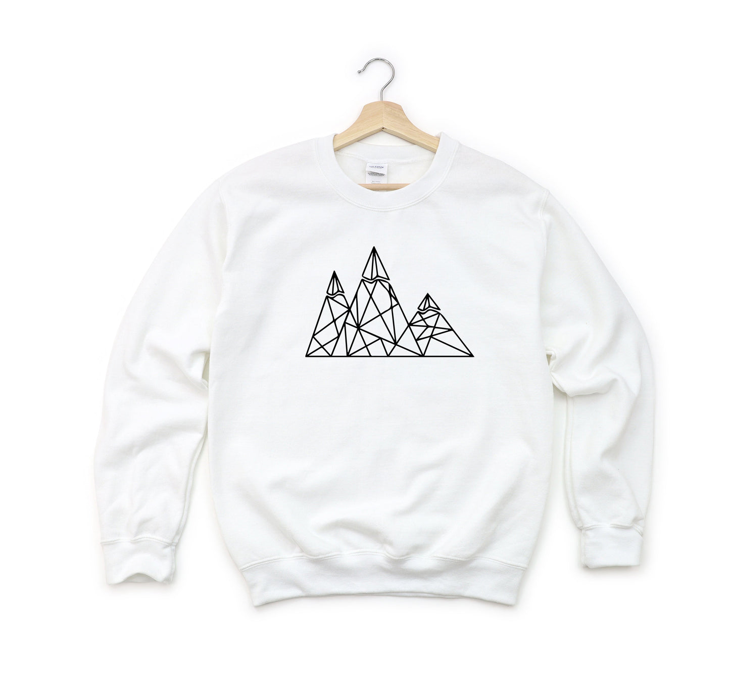 Geometric Mountains | Youth Sweatshirt