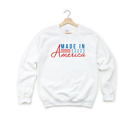 Made In America Stars And Stripes | Youth Sweatshirt
