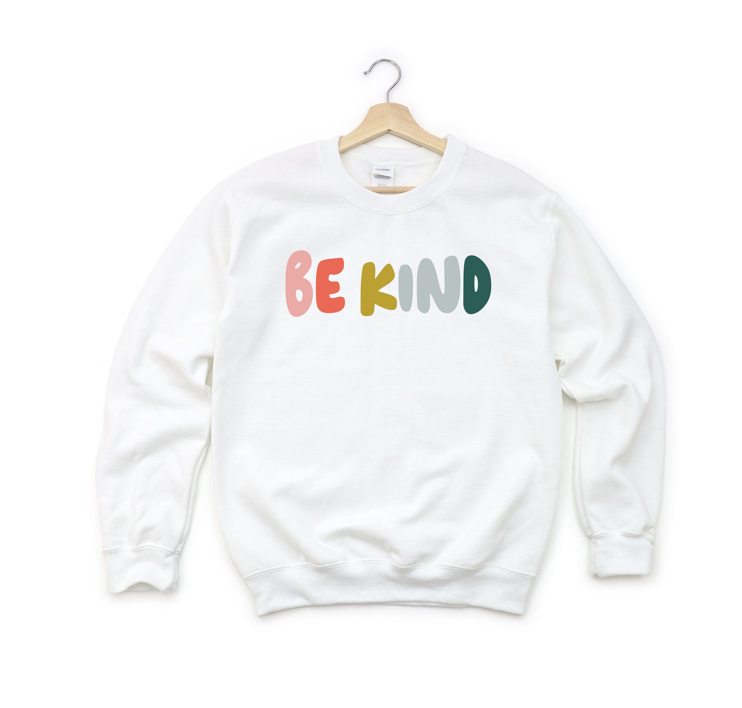 Be Kind Bold Colorful | Youth Sweatshirt