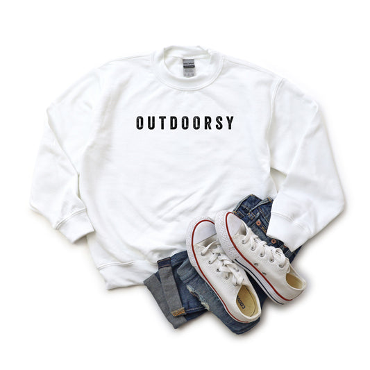 Outdoorsy | Youth Sweatshirt