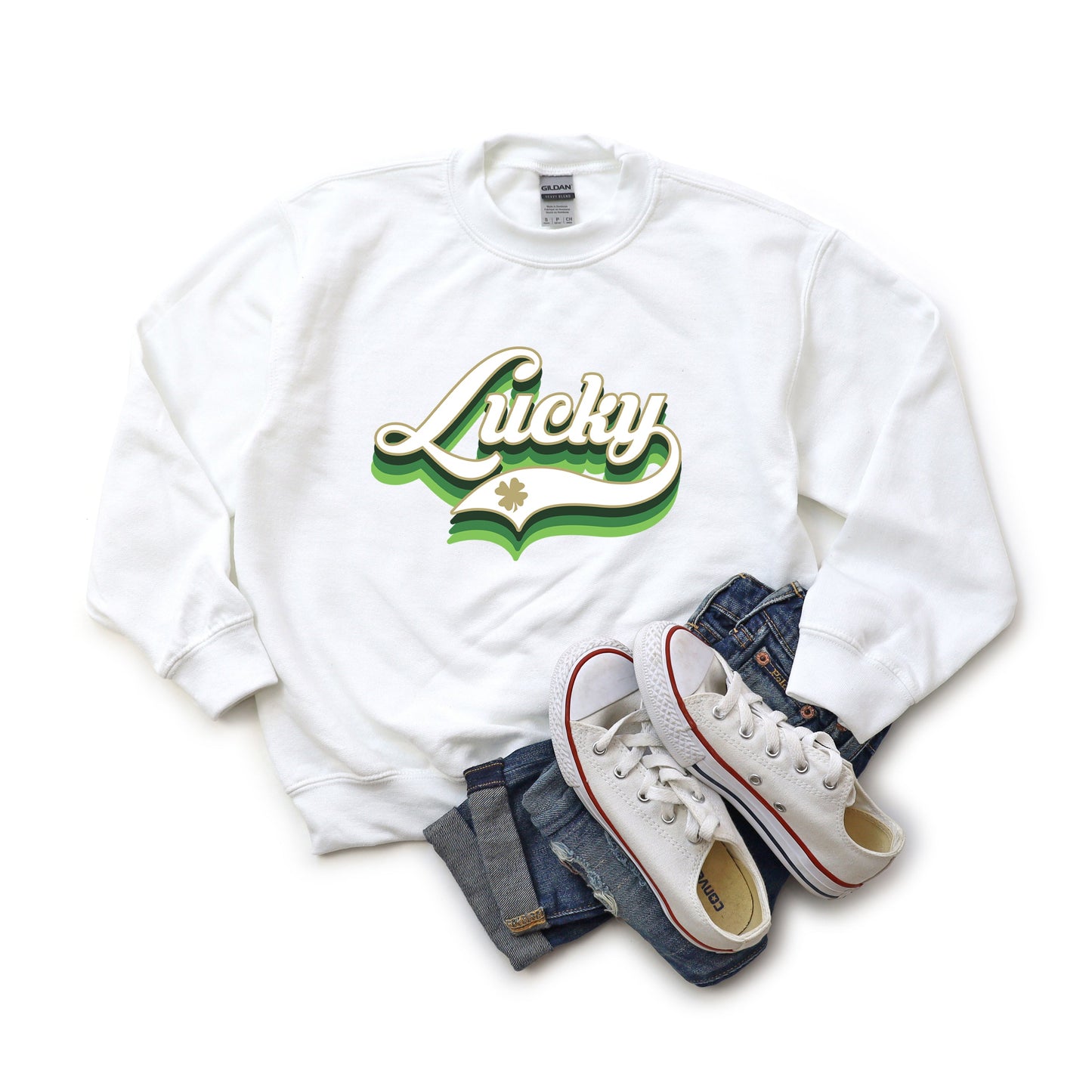 Lucky Script | Youth Sweatshirt