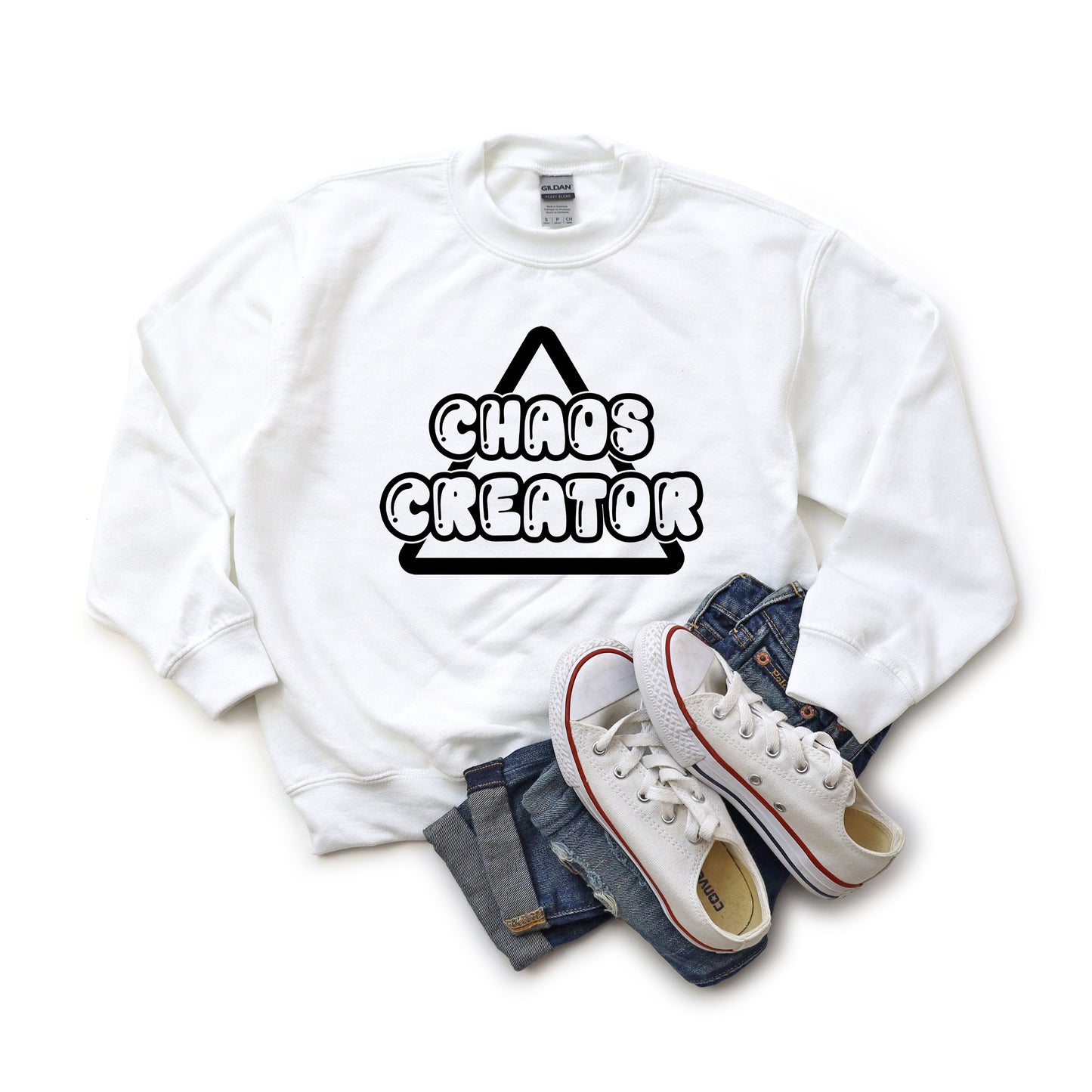 Chaos Creator Triangle | Youth Sweatshirt