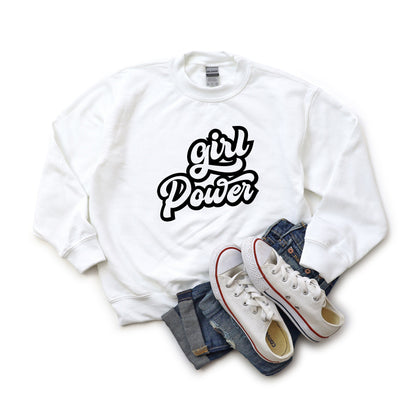 Retro Girl Power | Youth Sweatshirt