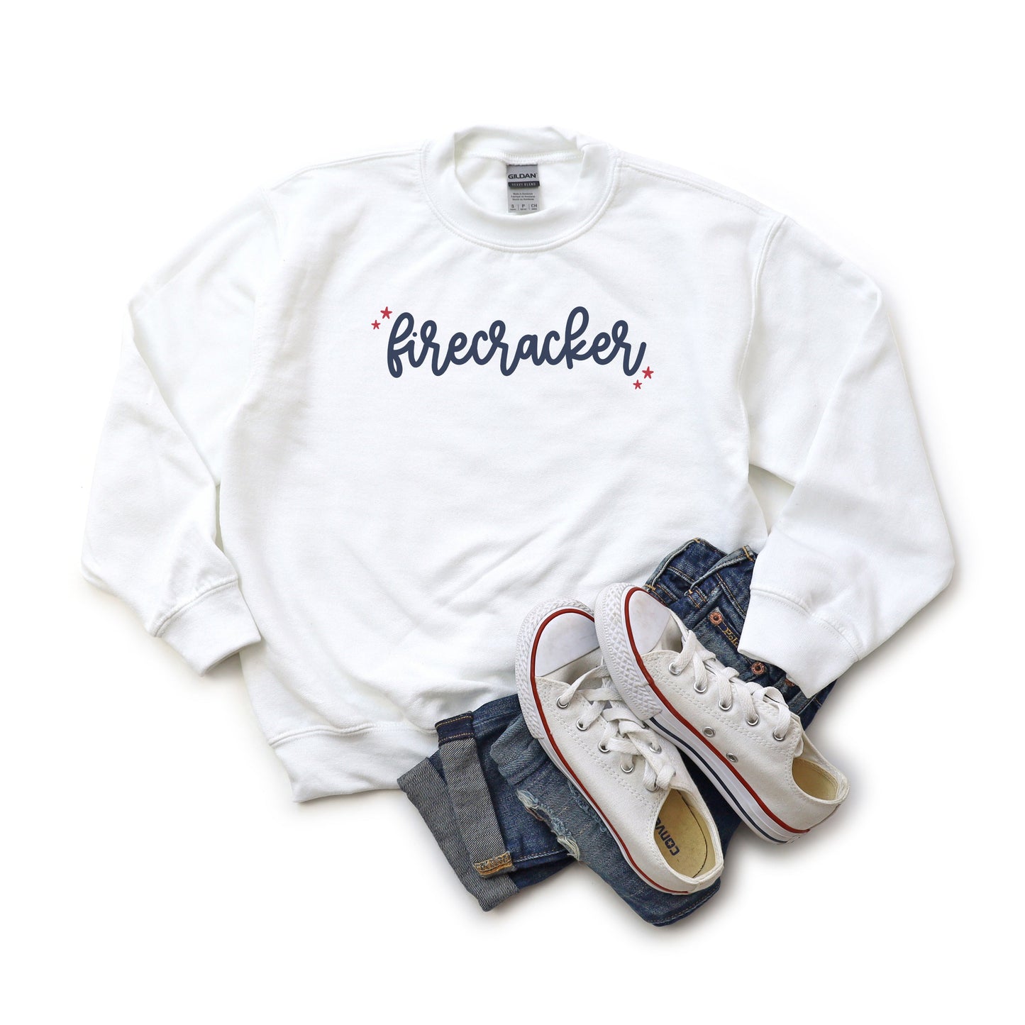 Firecracker Stars | Youth Sweatshirt