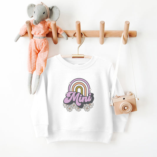 Mini Rainbow Flowers | Youth Sweatshirt
