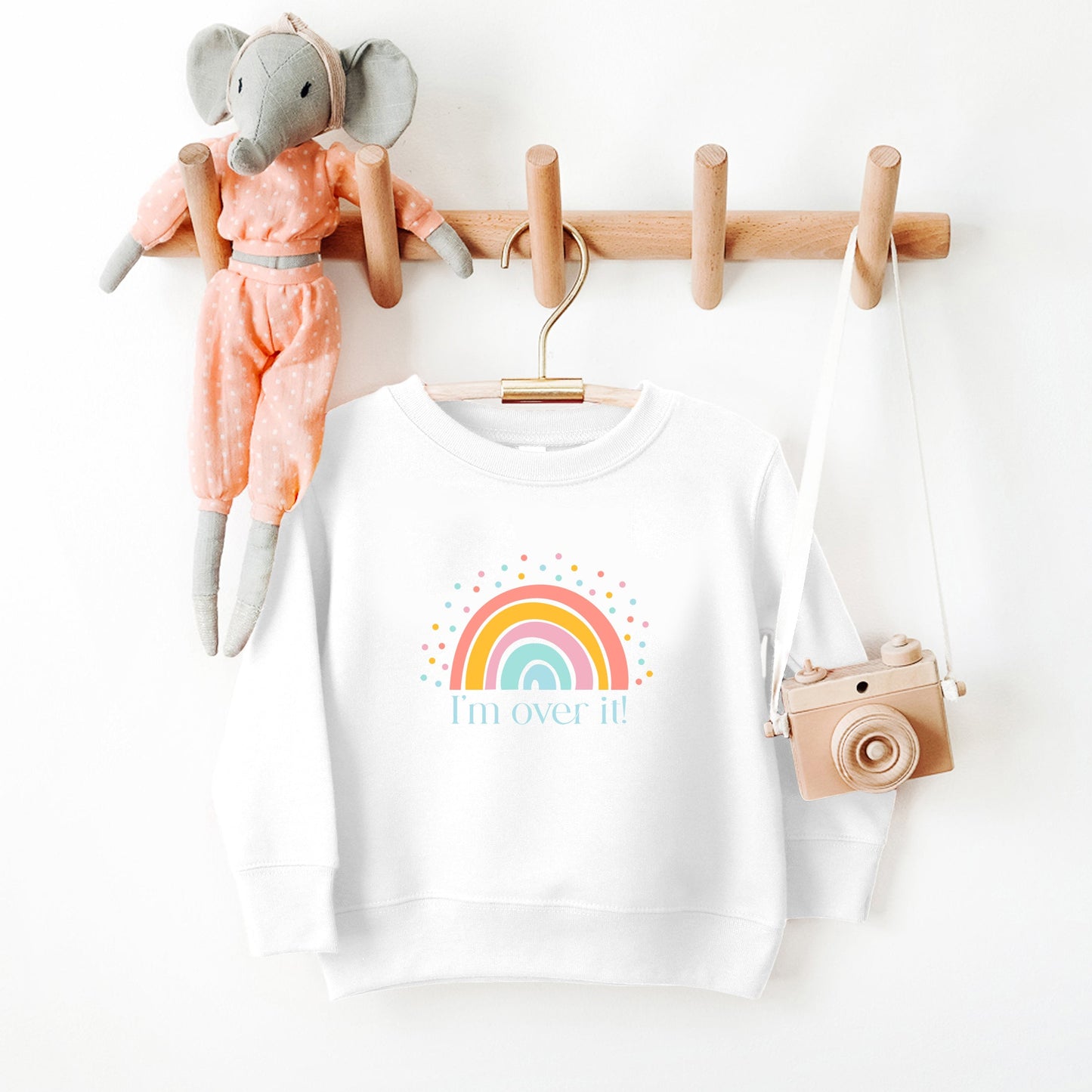 Over It Rainbow | Toddler Sweatshirt