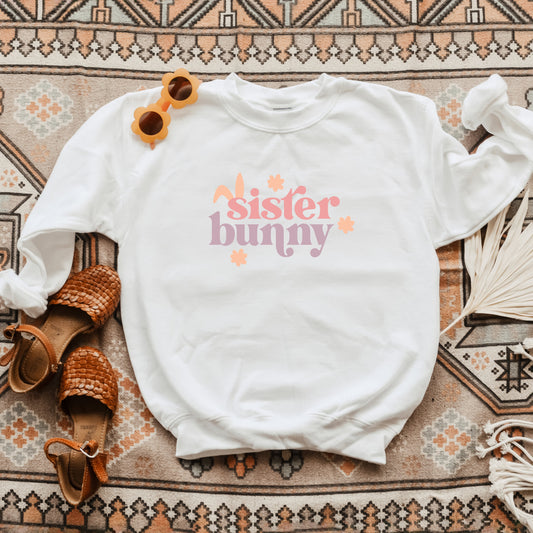 Sister Bunny | Youth Graphic Sweatshirt