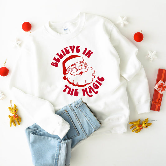 Believe In The Magic Santa | Youth Sweatshirt