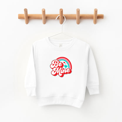 Be Mine Rainbow | Toddler Graphic Sweatshirt