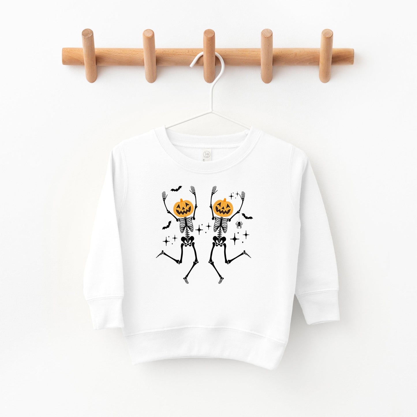 Pumpkin Skeleton | Toddler Sweatshirt