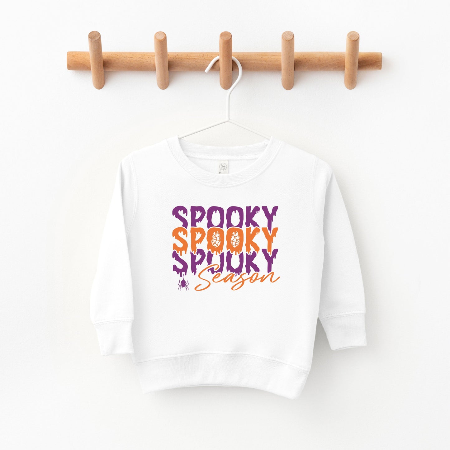 Spooky Season Spider | Toddler Graphic Sweatshirt