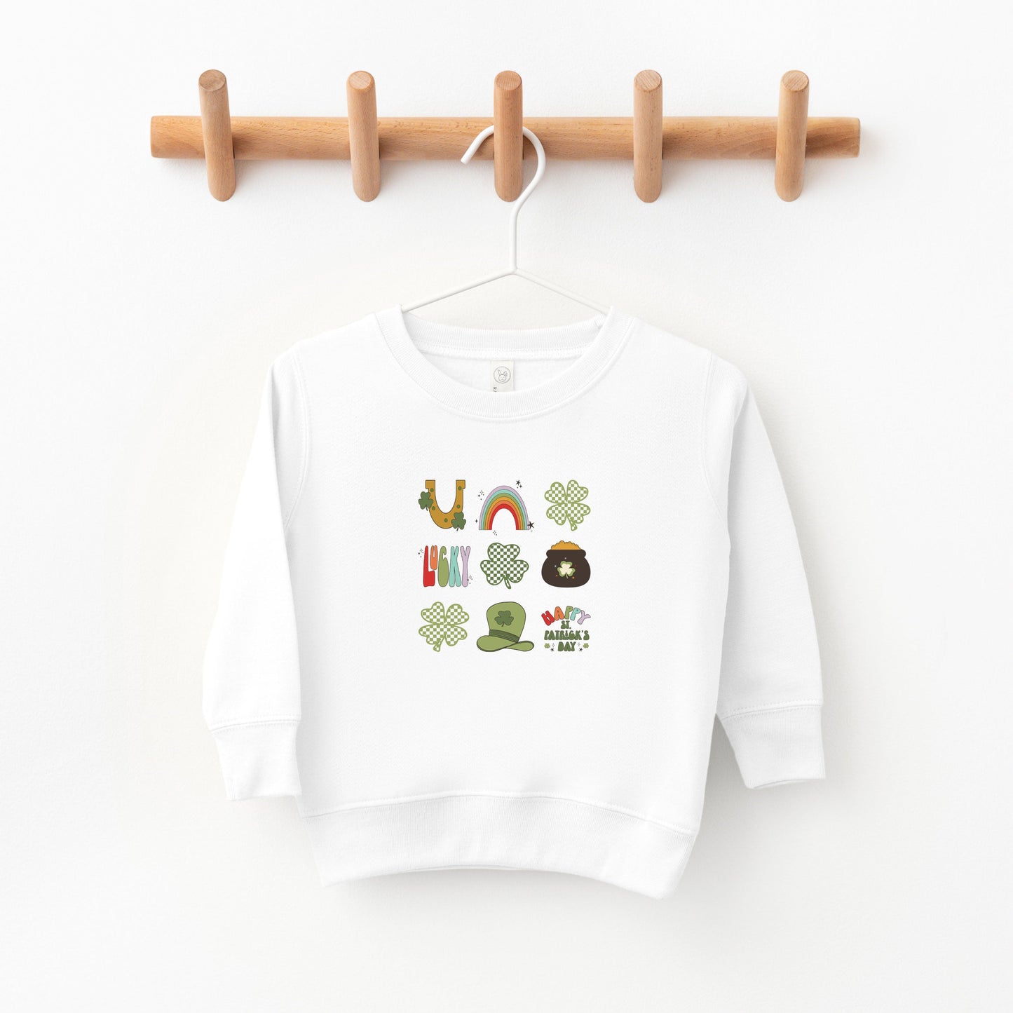 St. Patty's Icons Chart | Toddler Sweatshirt