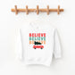 Believe Stacked Car | Toddler Sweatshirt