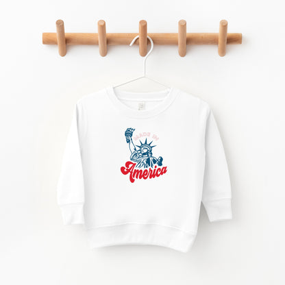 Made In America Liberty | Toddler Sweatshirt