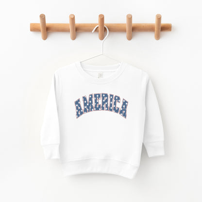 Retro America Stars | Toddler Sweatshirt