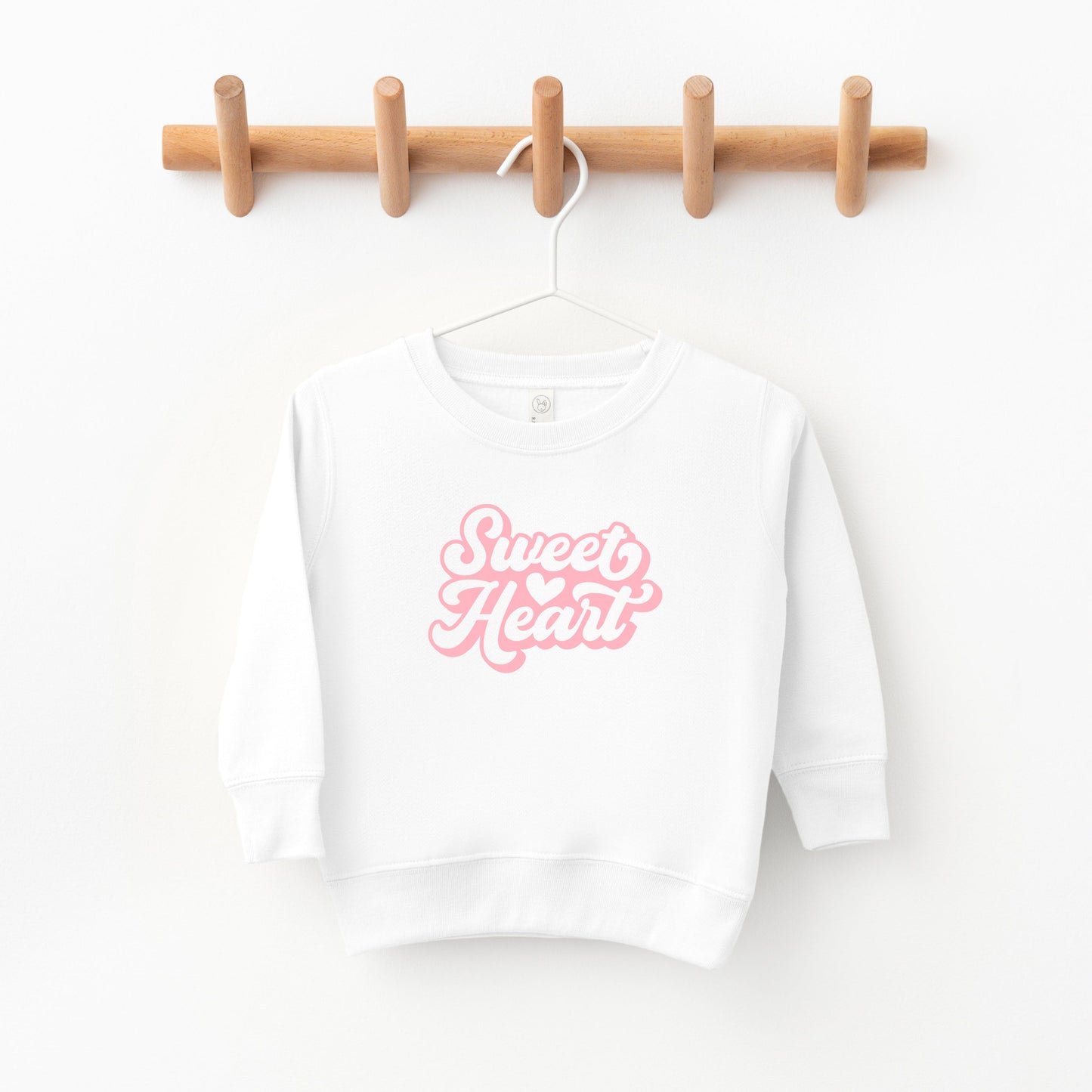 Sweet Heart With Heart | Toddler Sweatshirt