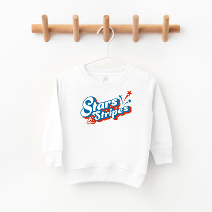 Stars and Stripes Firework | Toddler Sweatshirt