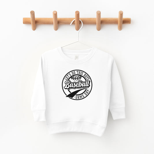Let's Do This Boys Game Day | Toddler Sweatshirt