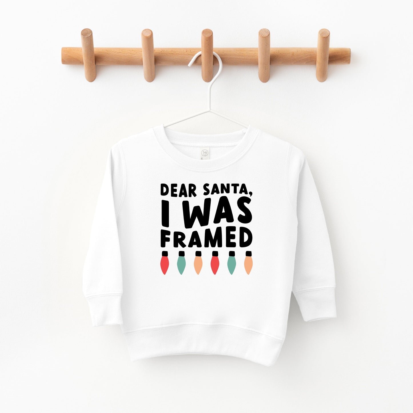 I Was Framed Lights | Toddler Sweatshirt