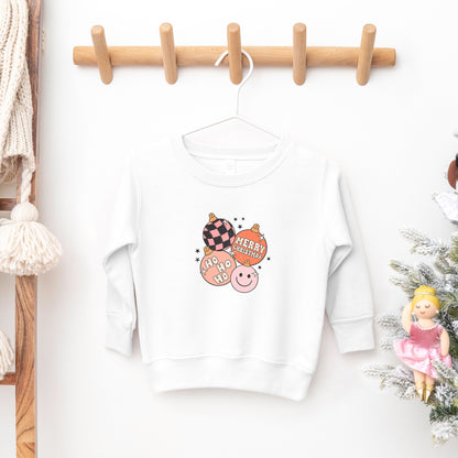 Retro Ornaments | Toddler Sweatshirt