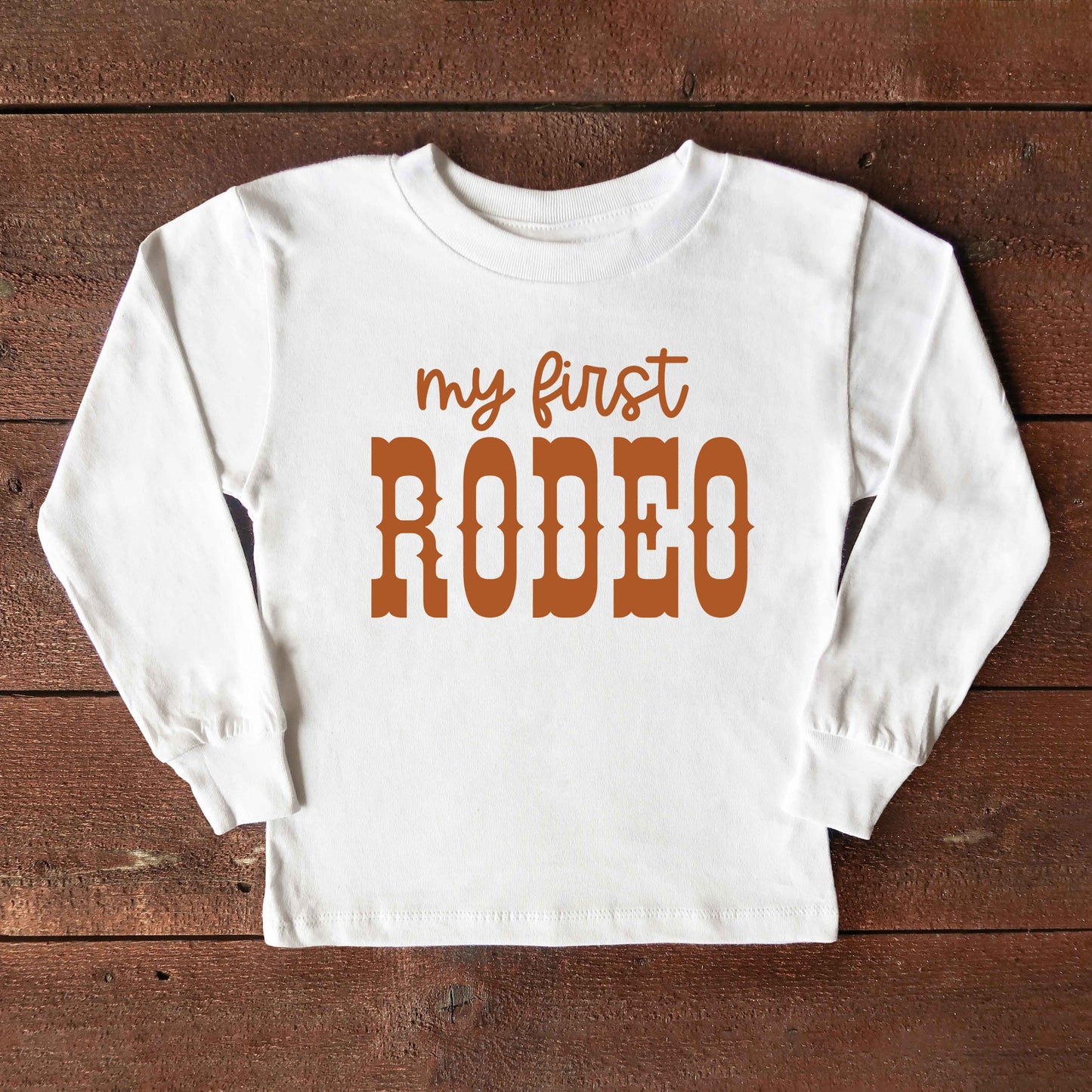 My First Rodeo | Youth Long Sleeve Tee