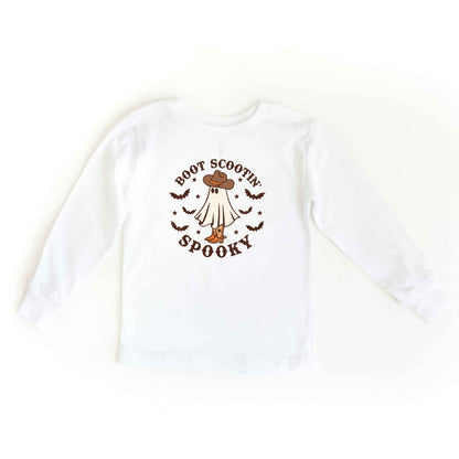 Boot Scootin' Spooky | Toddler Graphic Long Sleeve Tee