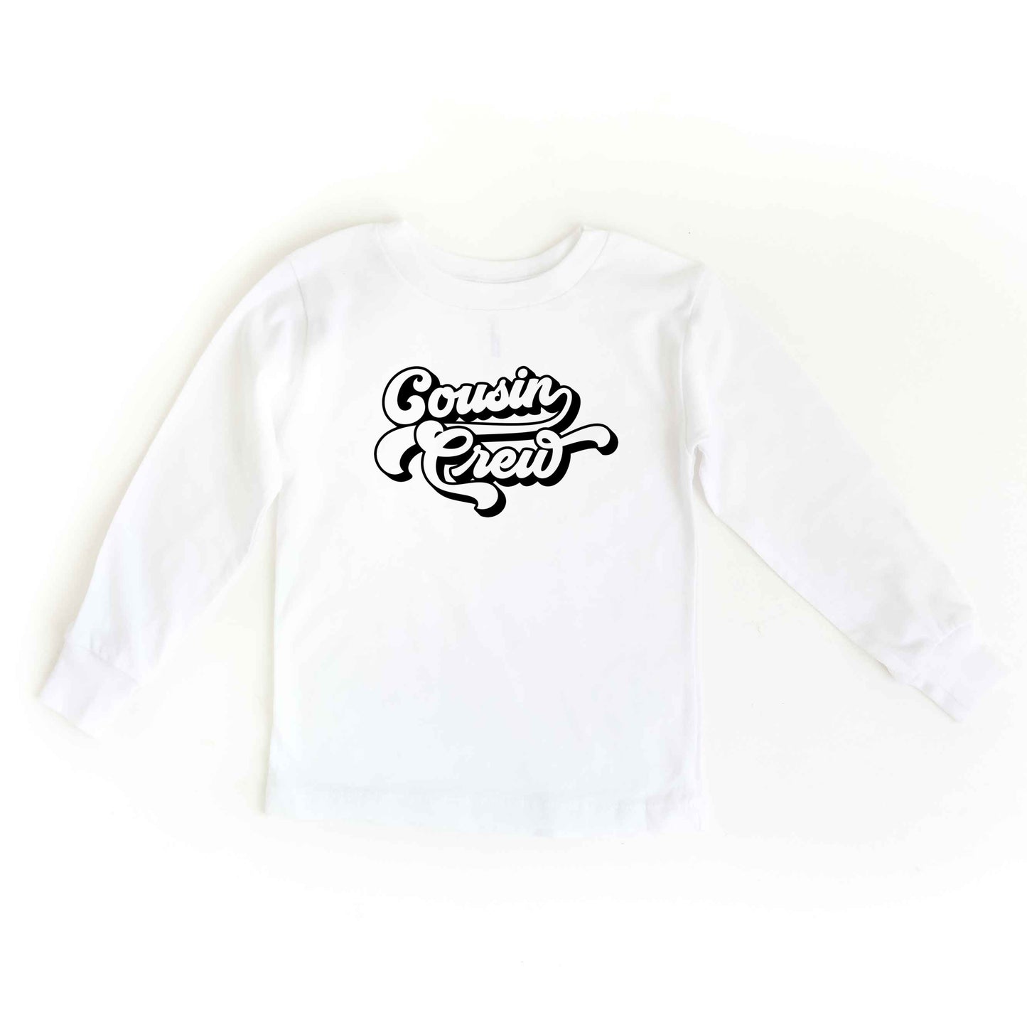 Retro Cousin Crew | Toddler Long Sleeve Tee