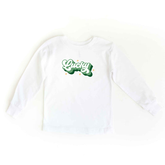 Retro Lucky | Toddler Long Sleeve Tee
