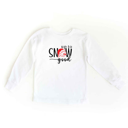 Up To Snow Good | Youth Long Sleeve Tee