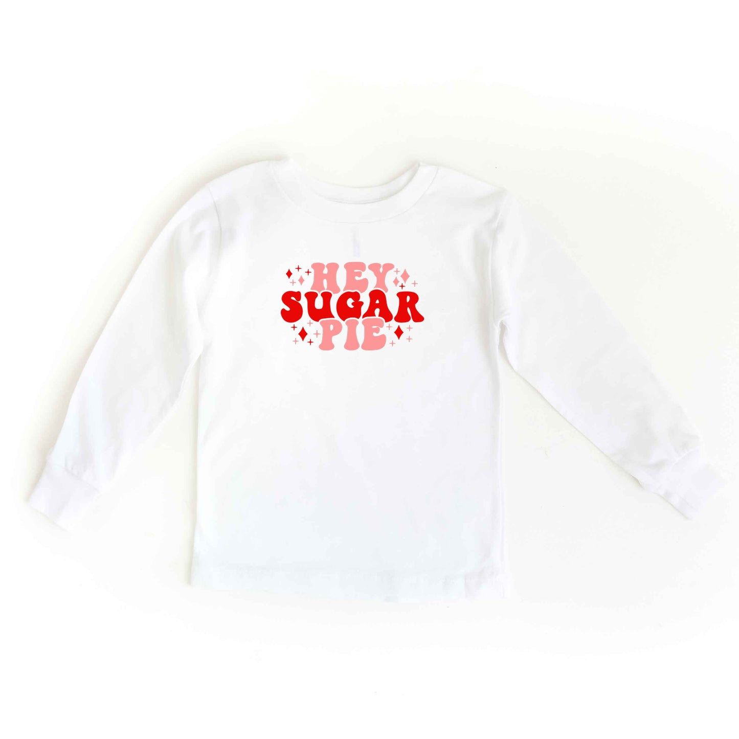 Hey Sugar Pie Stars | Toddler Long Sleeve Tee