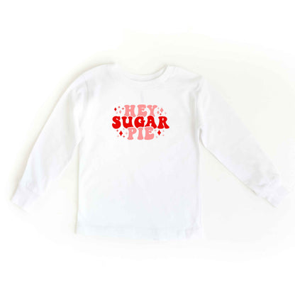 Hey Sugar Pie Stars | Toddler Long Sleeve Tee