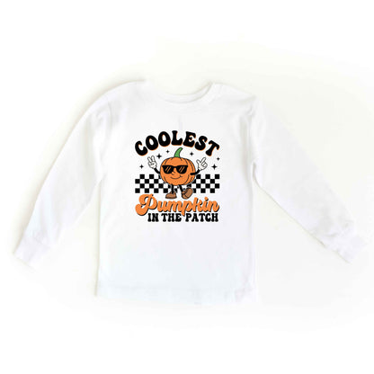 Coolest Pumpkin In The Patch | Youth Graphic Long Sleeve Tee