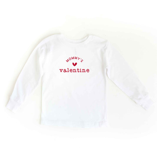 Mommy's Valentine | Youth Long Sleeve Tee