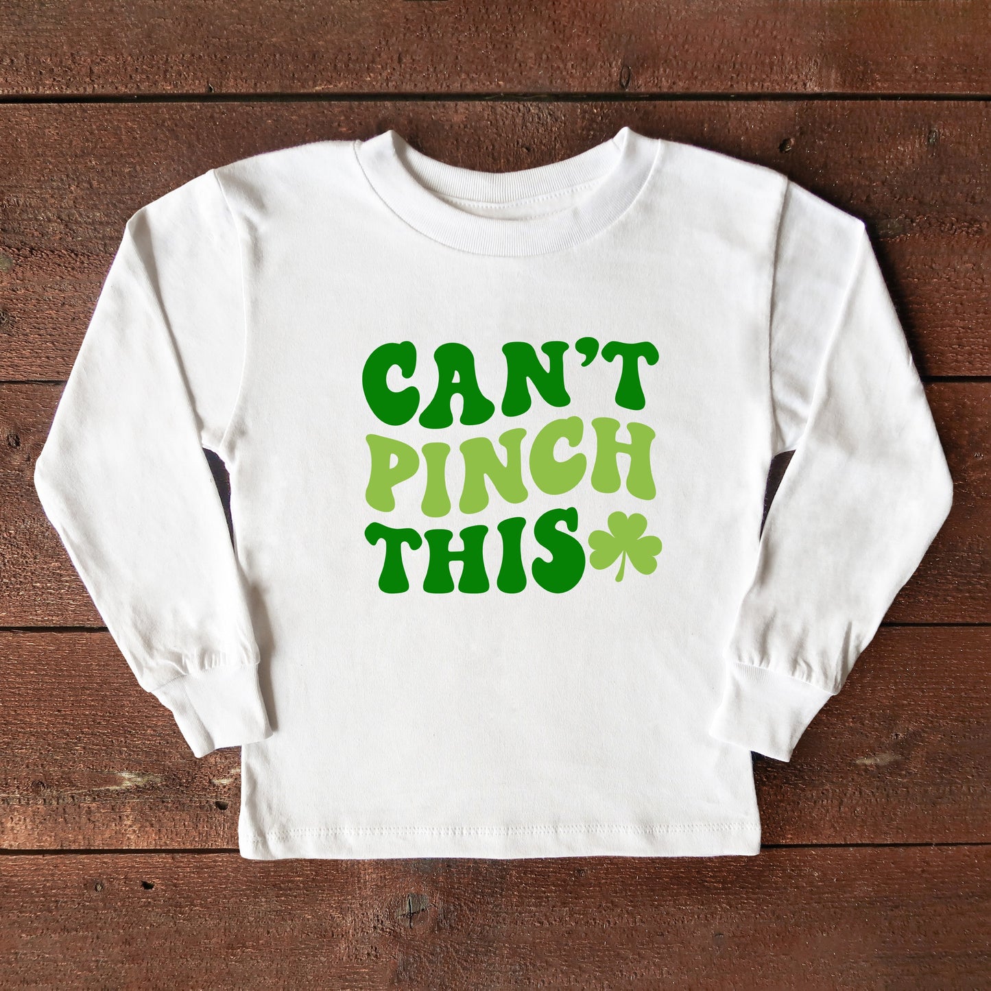 Can't Pinch This Shamrock | Youth Long Sleeve Tee