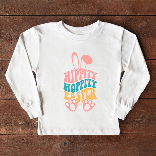 Hippity Hoppity Easter | Youth Long Sleeve Tee