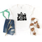Wild Babe Flower | Youth Short Sleeve Crew Neck