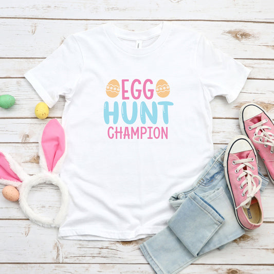 Egg Hunt Champion | Youth Short Sleeve Crew Neck