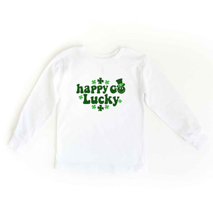 Happy Go Lucky Clovers | Toddler Long Sleeve Tee